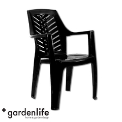 SILLON GARDEN LIFE MARBELLA F880001 NEGRO - comprar online