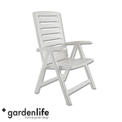 SILLON GARDEN LIFE F76000 IPANEMA 5 POS. BLANCO