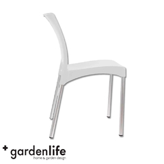 SILLAS GARDEN LIFE BOSTON PATA CAÑO BLANCO - comprar online