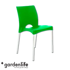 SILLAS GARDEN LIFE BOSTON PATA CAÑO VERDE MAZANA - comprar online