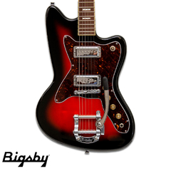 GUITARRA ELECT. SILVERTONE "1478 RSB" BIGSBY ART.200043 - comprar online