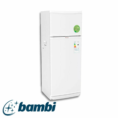 HELADERA BAMBI 2F1600BA C/FREEZER CICLICA 329LTS. BLANCA - comprar online