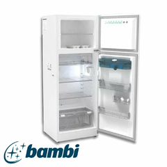 HELADERA BAMBI 2F1600BDA C/FREEZER CICLICA 329 LTS BCA C/DISP. - comprar online