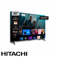 TELEVISOR HITACHI SMART 50 CDH-LE504KSMART26-F 4K ANDROID - comprar online