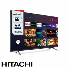 TELEVISOR HITACHI SMART 55 CDH-LE554KSMART21F 4K ANDROID - comprar online