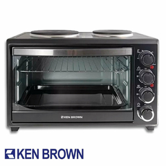 HORNO ELECTRICO KEN BROWN TK4222 C/DOBLE ANAFE 42LTS