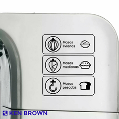 BATIDORA CON BOWL KEN BROWN KH-800 4.5LTS 800W - comprar online