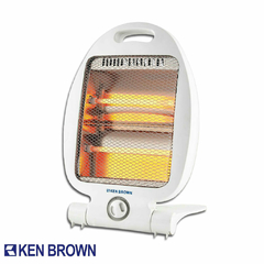 CALEFACTOR HALOGENO KEN BROWN KB-22N 2 VELAS 800W - comprar online