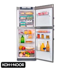 HELADERA KOH-I-NOOR KFA-3494/7 311LTS ACERO FREEZER XL en internet