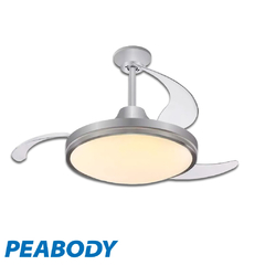 VENTILADOR DE TECHO PEABODY PE-VTRA42S CON LUZ - comprar online