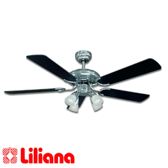 VENTILADOR DE TECHO LILIANA VVTHM415 ASPA MADERA