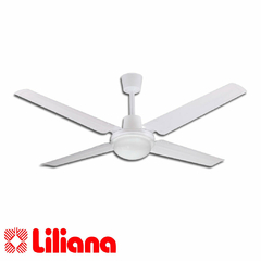 VENTILADOR DE TECHO LILIANA VVTHB114 4 ASPA REG. PARED