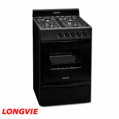 COCINA LONGVIE 12231G GRAFITO C/HORNO VISOR MULTIGAS - comprar online