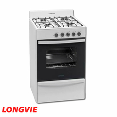 COCINA LONGVIE 12231B BLANCO C/HORNO VISOR MULTIGAS