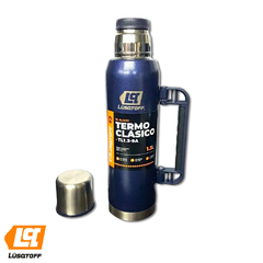 TERMO LUSQTOFF INOXIDABLE 1.3LT AZUL MOD/TL1.3-9A