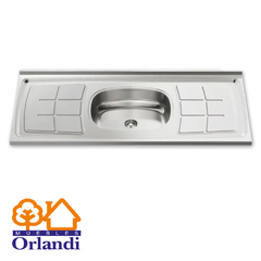 MESADA INOX ORLANDI 39/40 1.20 DER/IZQ. SIN RESPALDO