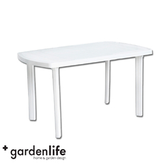 MESA GARDEN LIFE MALDIVA F423500 COL. BLANCO 140X075