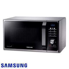 MICROONDAS SAMSUNG SAMG23F3K3TAS MG23 SILVER 23LTS GRILL 800W - comprar online