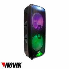 CAJA AMPLIFICADA NOVIK X BLAST 2X8 BT/LUCES - comprar online