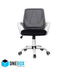 SILLA DE PC ONEBOX OB-SO7 BAJA NEGRA-BLANCA