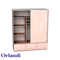 PLACARD ORLANDI 3123 PTAS CORREDIZAS CAJ A LA VISTA PREMIUM 1.82 ABEDUL - comprar online