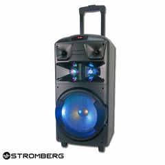 PARLANTE PORTATIL STROMBERG MINI TORRE D-4004 POT. BT/120W RMS, AUX