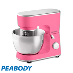 BATIDORA CON BOWL PEABODY PE-BM101P 1000W ROSA