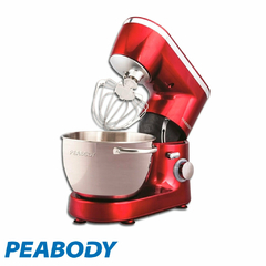 BATIDORA CON BOWL PEABODY PE-BM101R 1000W ROJA