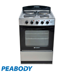 COCINA PEABODY ELECTRICA INOX 56CM