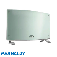 VITROCONVECTOR PEABODY PE-VQM20 2000W BLANCO/ROJO - Confort Acuario