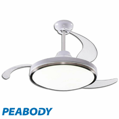 VENTILADOR DE TECHO PEABODY PE-VTRA42B C/LUZ