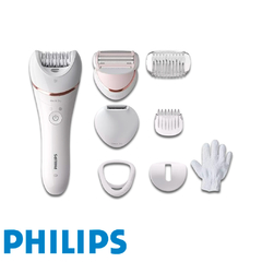 DEPILADORA PHILIPS 720 LUZ PIERNA,CUERPO Y ROSTRO 7ACC. - comprar online