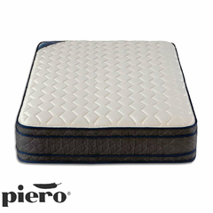 COLCHON RESORTE PIERO BAHIA JAC PILLOW TOP 190X140X27 - comprar online