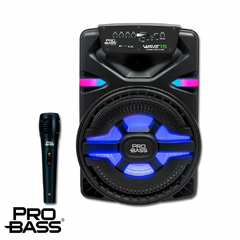 PARLANTE PRO BASS WAVE 15 CAJA ACTIVA 15 USB/BT