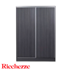 PLACARD PTAS. CORREDIZAS RICCHEZZE MURANO 35234773 1.40MTS ANTRACITA S/ESPEJO