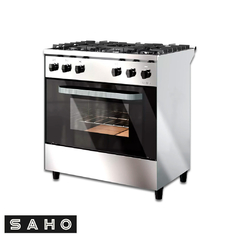 COCINA INDUSTRIAL SAHO KUMA 820 5 HORNALLAS+GRILL PTA. VIDRIO - comprar online