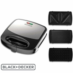 SANDWICHERA BLACK DECKER 3 EN 1 WM2000S-AR