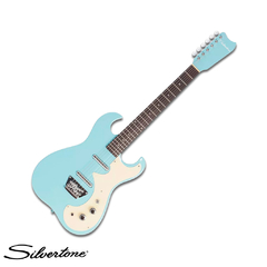 GUITARRA ELECT. SILVERTONE "1449 DLB" LIGHT BLUE ART.200044