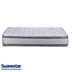 COLCHON RESORTE SUAVESTAR SUPER JK PILLOW TOP 190X140X29 - comprar online