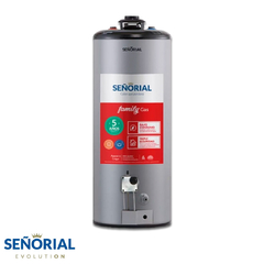 TERMOTANQUE SEÑORIAL 330008 FAMILY 85LTS MULTIGAS