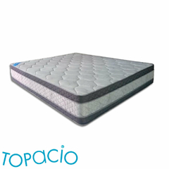 COLCHON ESPUMA TOPACIO MARFIL PLUS 200X200X30