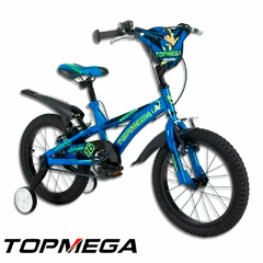 BICICLETA TOP MEGA SPEEDMIKE ROD.16 AZUL - comprar online