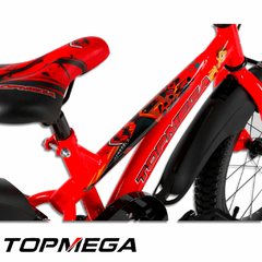 BICICLETA TOP MEGA CROSSBOY ROD.16 ROJA en internet