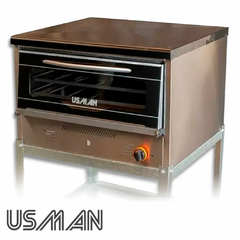 HORNO PIZZERO USMAN SIMPLE 12 MOLDES PTA VIDRIO 506 en internet