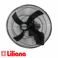 VENTILADOR DE PARED LILIANA VVW2416 -24- PARR. METAL BLACK ASPA PLASTICO BLACK