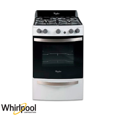 COCINA WHIRLPOOL WFB56DB BLANCA ENC.ELECT. LUZ MULTIGAS