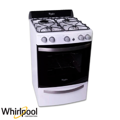 COCINA WHIRLPOOL WFB56DB BLANCA ENC.ELECT. LUZ MULTIGAS - comprar online