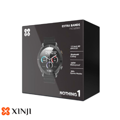 RELOJ SMARTWATCH INTELIGENTE CENTENNIAL N1-NEGRO - comprar online