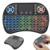 Mini Teclado Iluminado Controle Sem Fio P Smart Tv Box