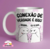 Caneca Flork AMIGAS - 325ml - Cerâmica - UWant: Sua Papelaria Online de Confiança